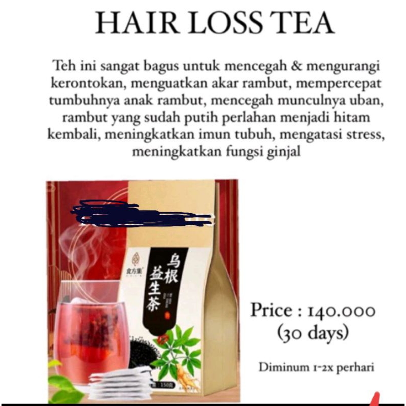 

hair loss tea po penang