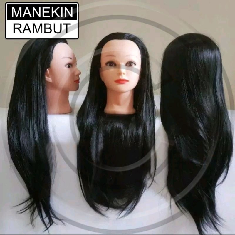 Manekin Rambut / Patung Rambut / Patung kepala salon