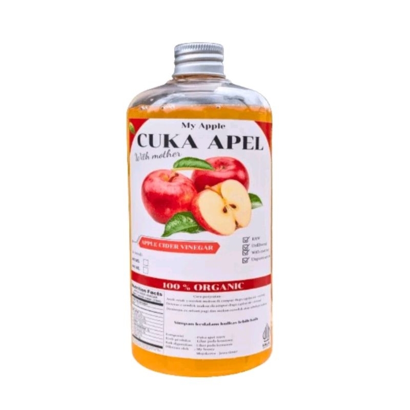 

Sari cuka apel organik / cuka apel Apple cider vinegar
