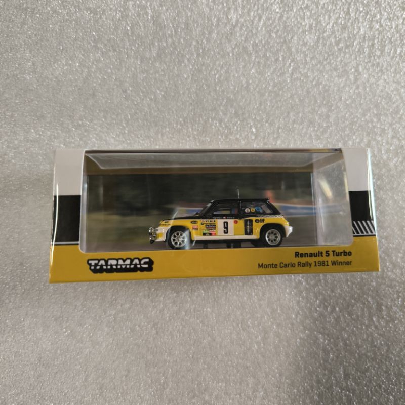 TARMAC WORKS RENAULT 5 TURBO - MONTE CARLO RALLY 1981 WINNER