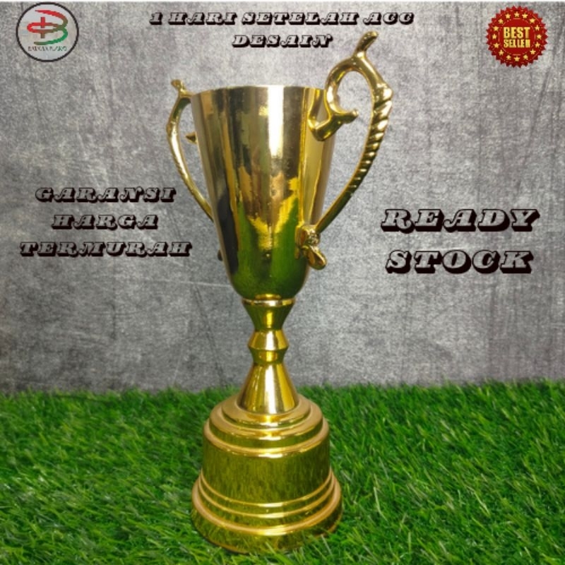 Trophy Model Kuping Champion | Piala Logam | Trophy Aluminium | Trophy Cup | Trophy Sepuh | Trophy T