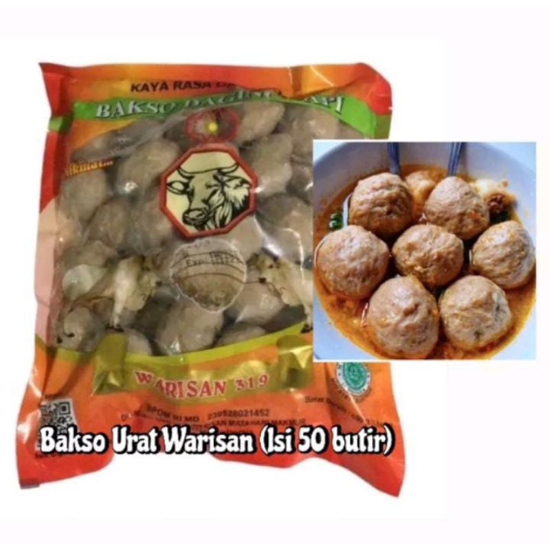 

Bakso Warisan Urat isi 50