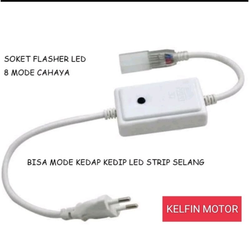 FLASER LAMPU SELANG LED NEON FLEX LAMPU 5 METER 5050 2835 3528 MATA KECIL BESAR 5METER 5 METER KEDAP