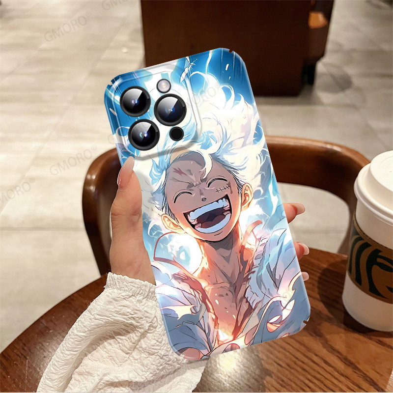 Cover Iphone 14 15 Pro Max Premium Case Fifth Gear Luffy 5th Gear Protective