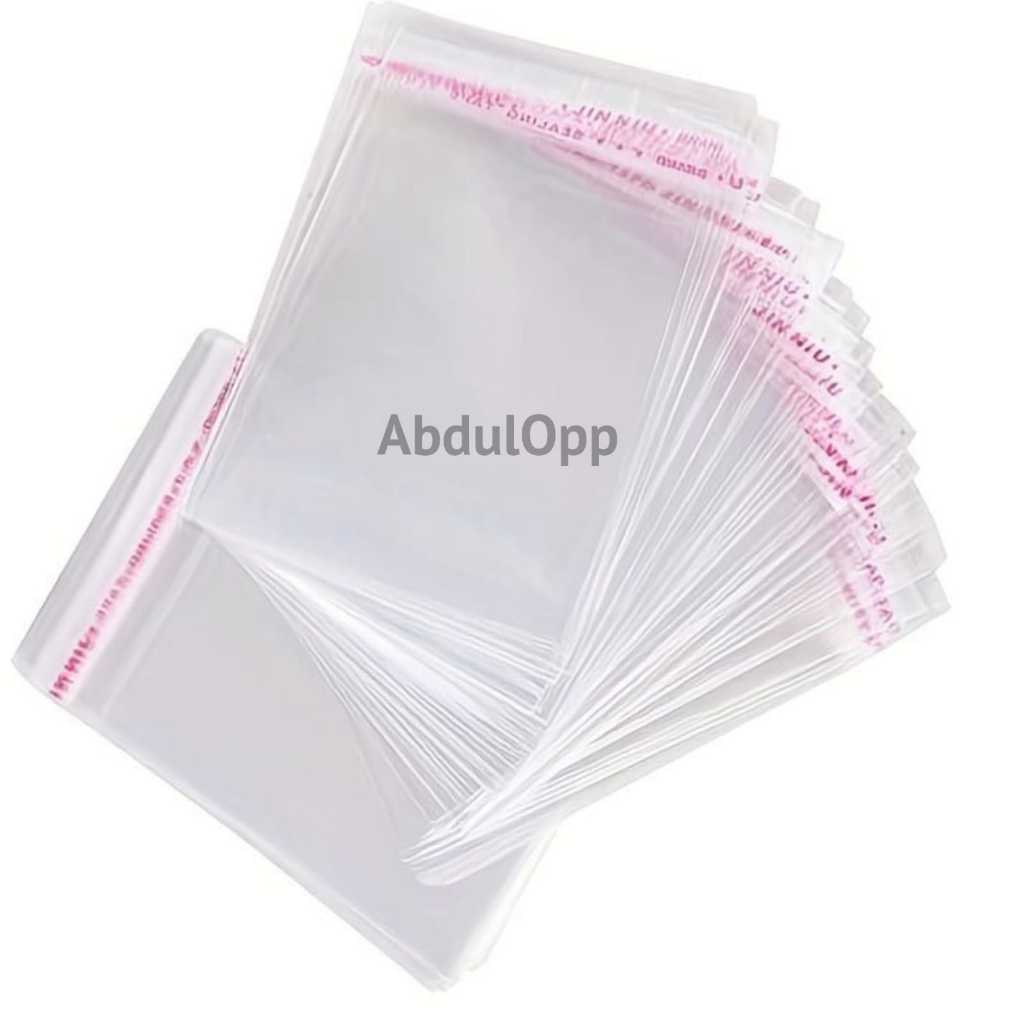 

plastik opp ukuran 23x35 double pres