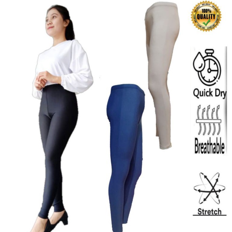 Promo CELANA LEGGING JUMBO OLAHRAGA ZUMBA FITNES YOGA LARI JOGGING PRIA WANITA LEGGING POLOS AEQ