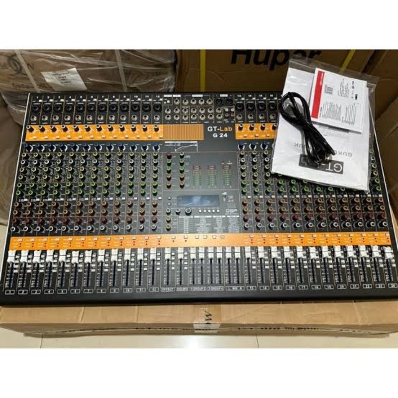 GT LAB G24 MIXER AUDIO GT LAB G 24 BY RDW 24 CHANNEL
