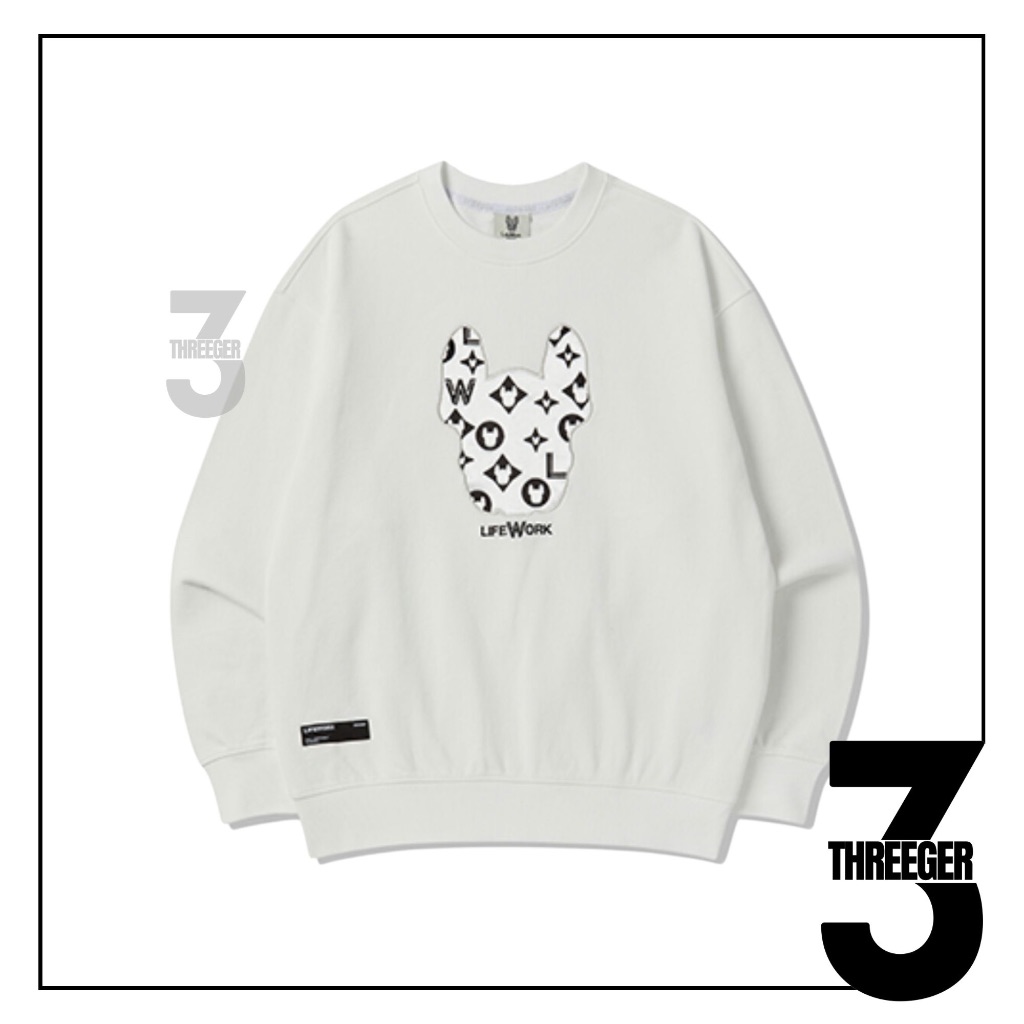 Lifework Radogram Sweatshirt White Original