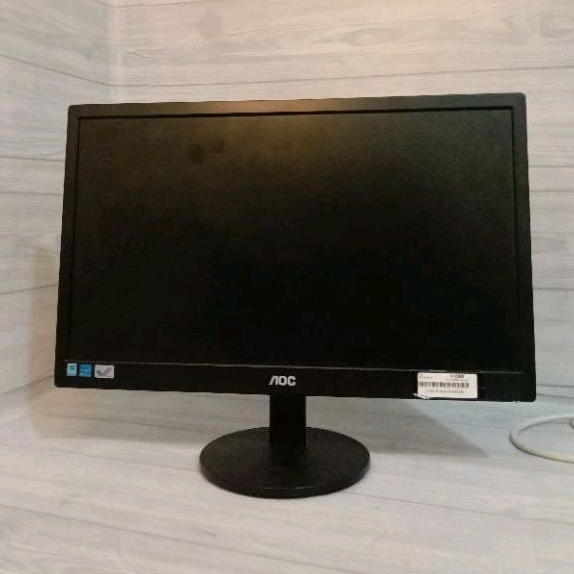 JUAl MURAH LED MONITOR AOC 19 IN LENGKAP KABEL