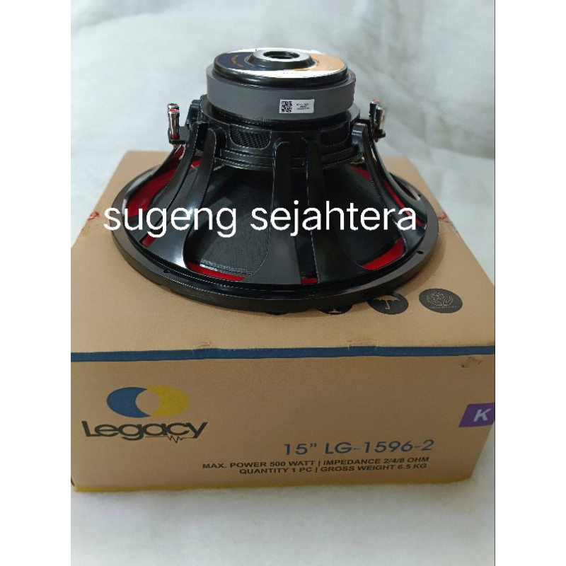 SPEAKER SUBWOOFER 15 INCH LEGACY 1596 WAT 500
