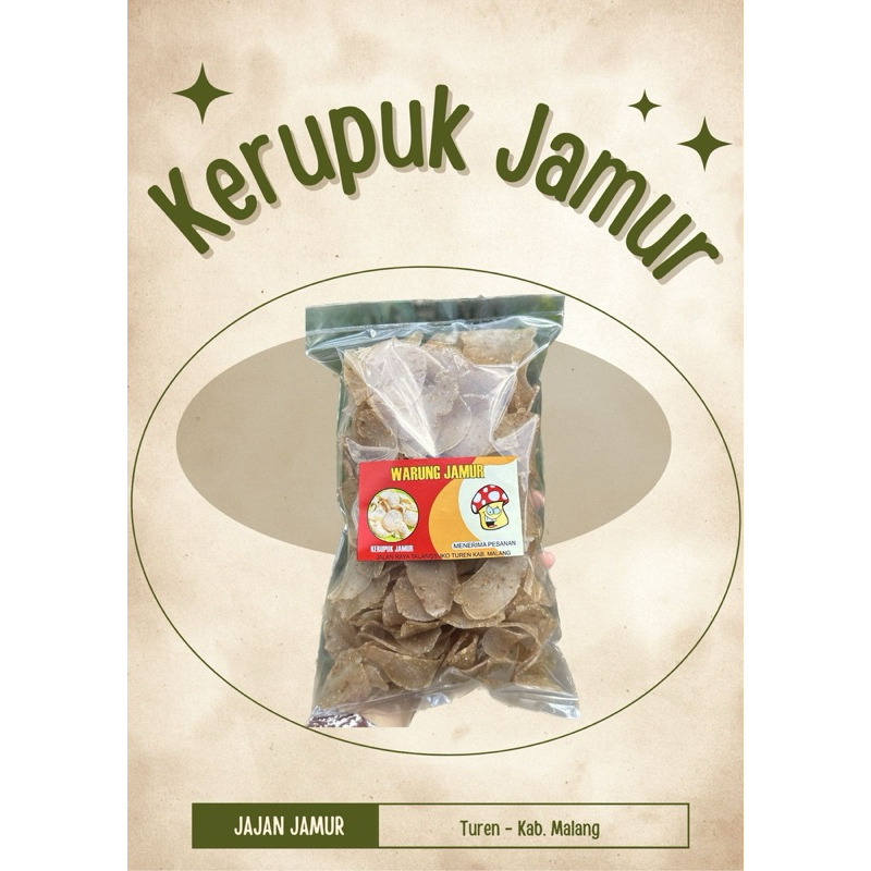 

Kerupuk Jamur Tiram
