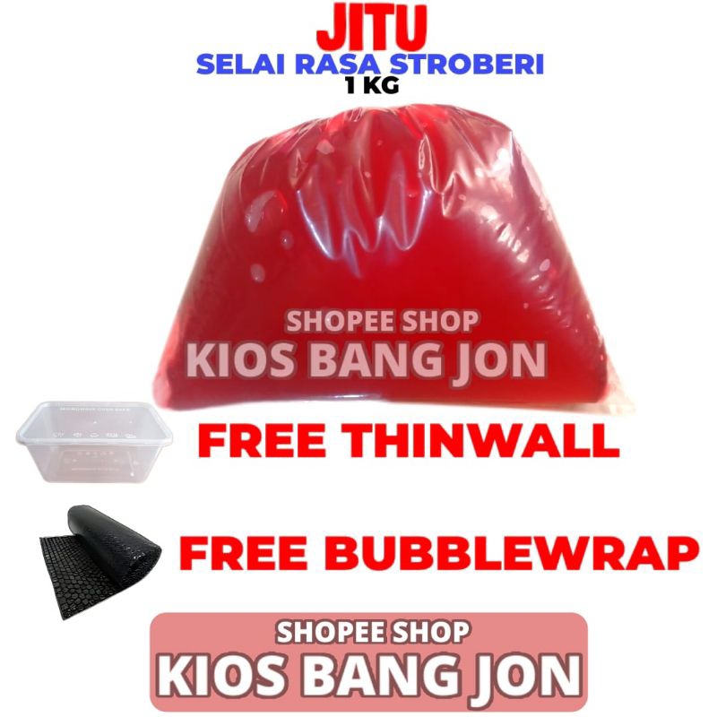 

Selai Stroberi Ekonomis Jitu 1 Kg