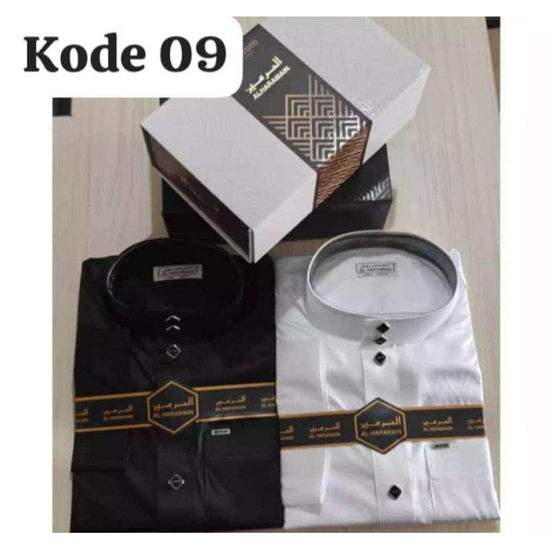 Jubah Al Haramain Polyster Premium Kancing Kotak Wajik