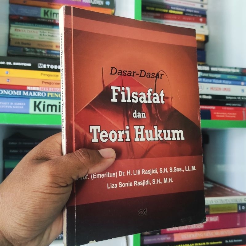 (ori) buku dasar-dasar filsafat dan teori hukum - lili rasjidi