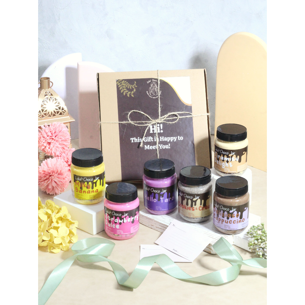 

Hampers - Gift - Kado by Lala's Chocojar [ISI 6 PCS]