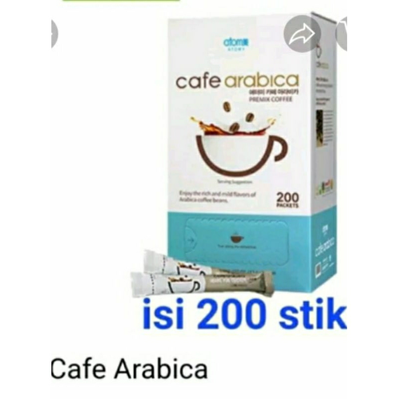 

Copi Arabica Korea box isi 200 sakset
