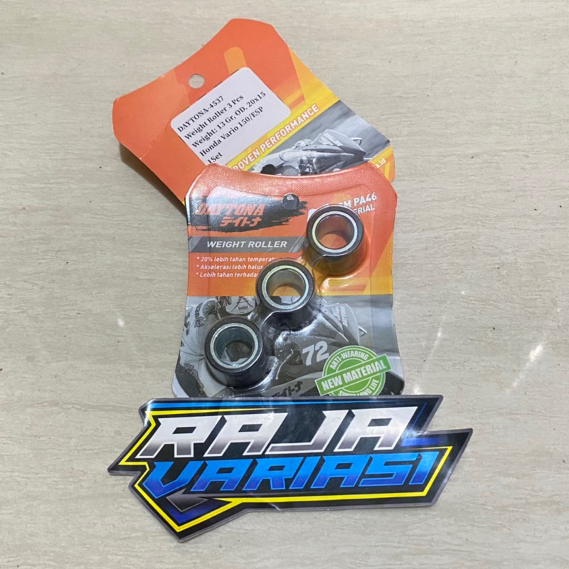 Weight Roller Daytona Vario 125 PGM FI, Vario 150, PCX125, PCX150 ,Beat Deluxe, Genio ROLLER VARIO 1