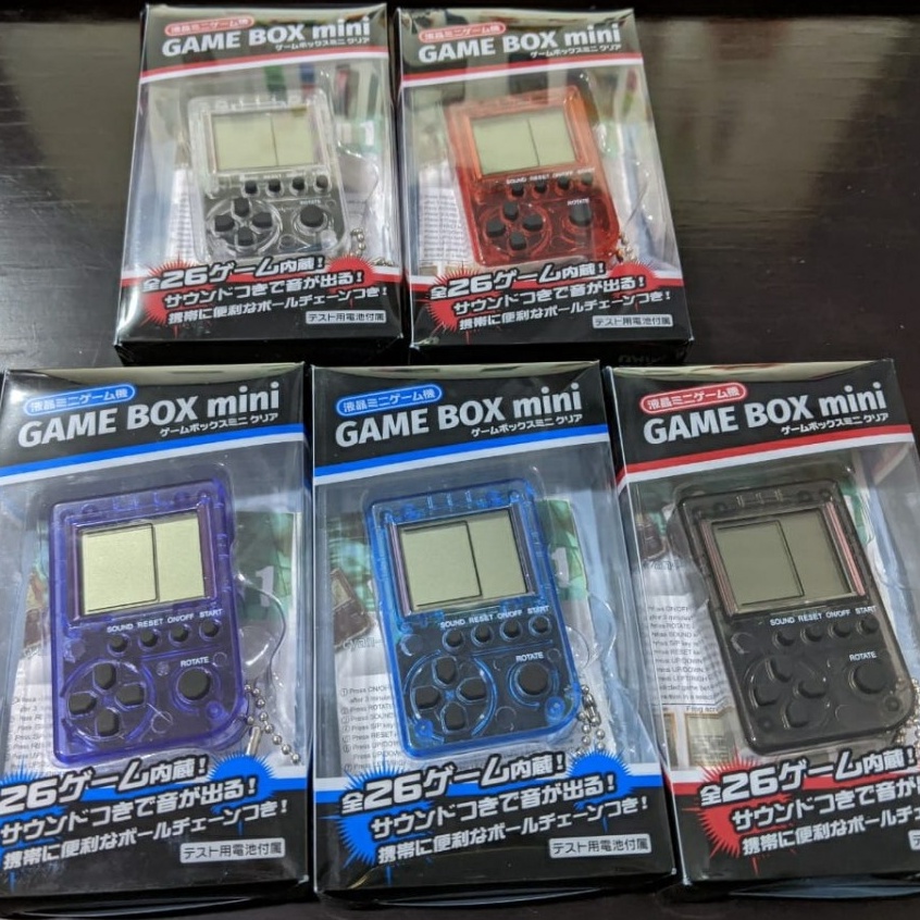 Persegi Game box Mini 26in1 Brick Games Retro Fc Sup Gameboy Tetris Gamebox y Kemasan Baru