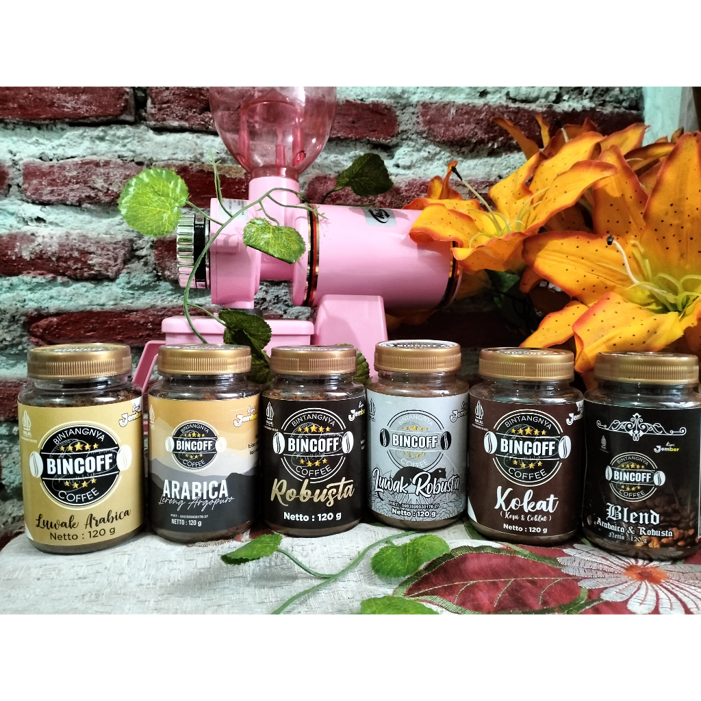

Bincoff Kopi Robusta (120 gr)