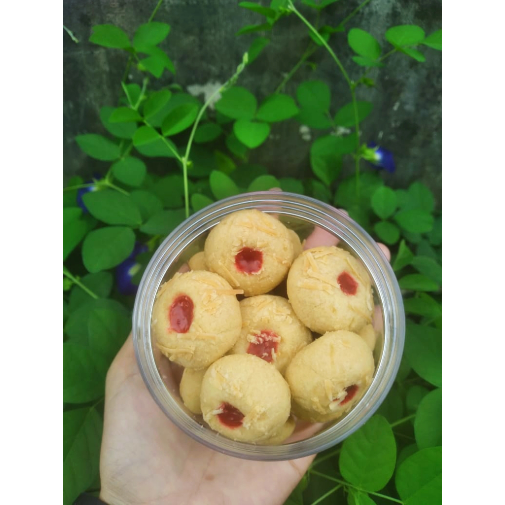 

Kue Kering Thumbprint Keju - BACA DESKRIPSI