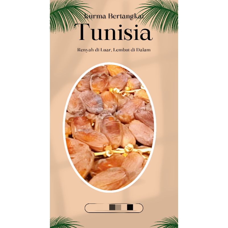 

KURMA TUNISIA TANGKAI || KURMA RENYAH DI LUAR LEMBUT DI DALAM