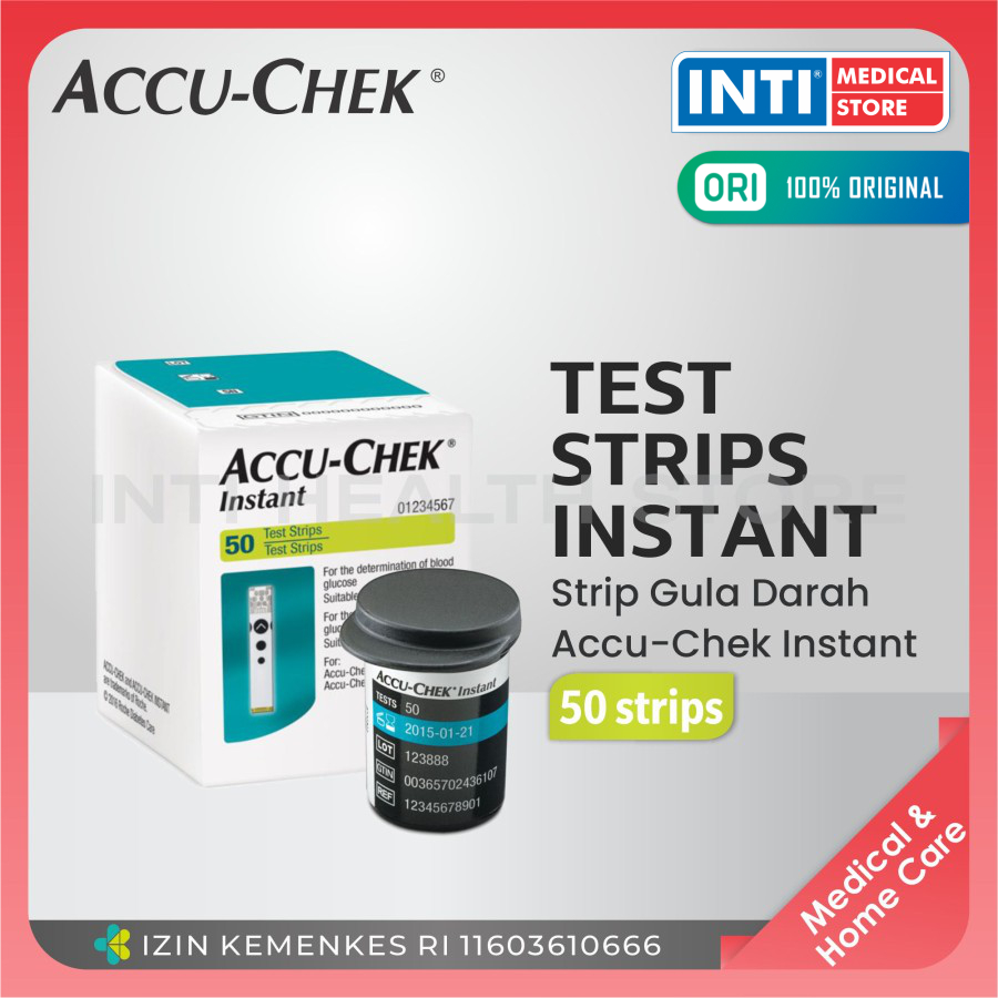 ACCU-CHEK Strip Instant isi 50 / Accu Chek Instant Strip Glucose