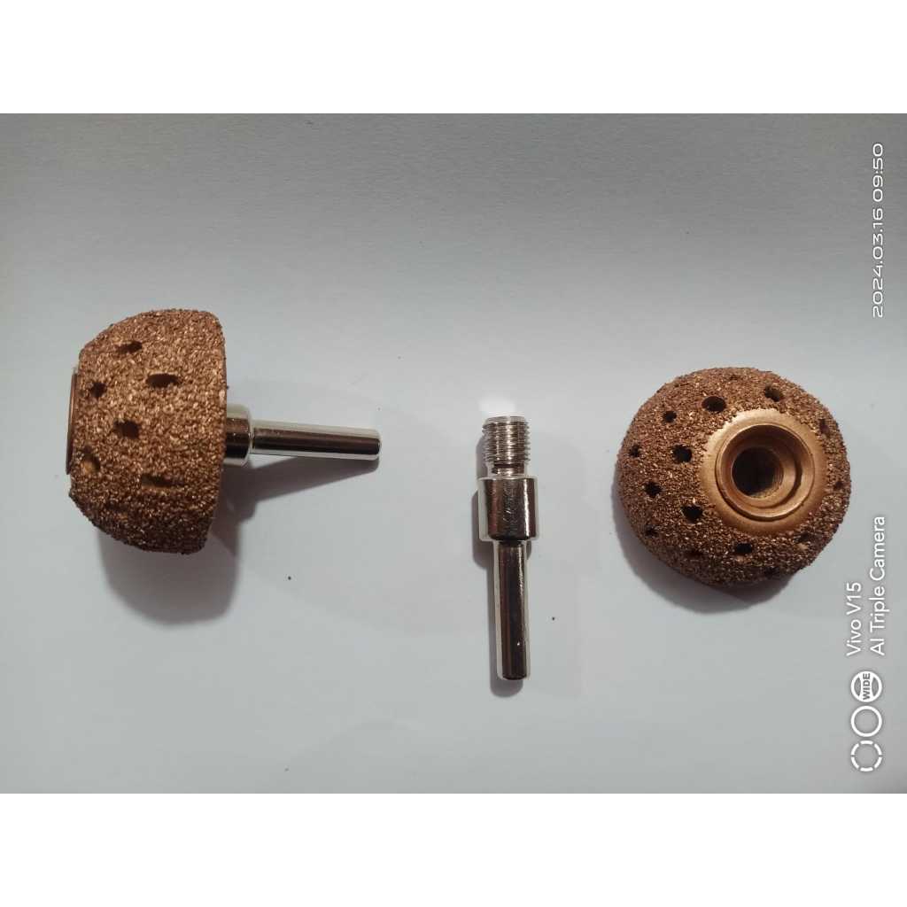 Sm Mata Mangkok Grinda Buat Kerok Ban Tubeless Untuk Tambal Luar Bahan Kuningan Grinda Tambal Ban