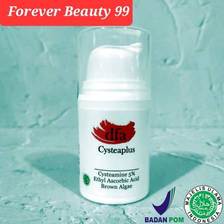 XDL297 GROSIR DFA Cysteaplus Serum  Whitening  Brightening  Flek  Melasma  Cysteamine  BPOM  cystea 