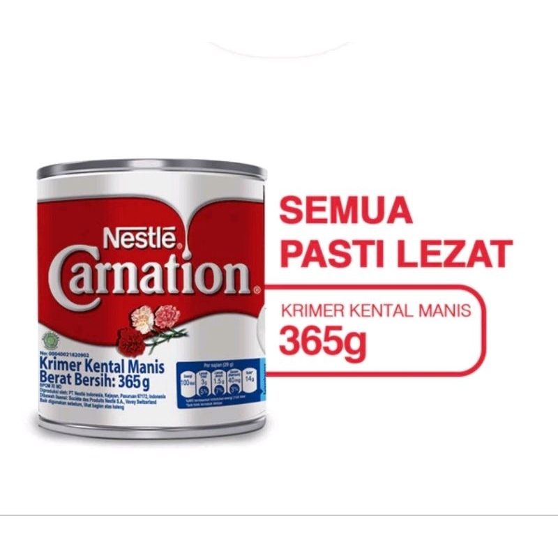 

CARNATION SUSU KENTAL MANIS SKM 365gr