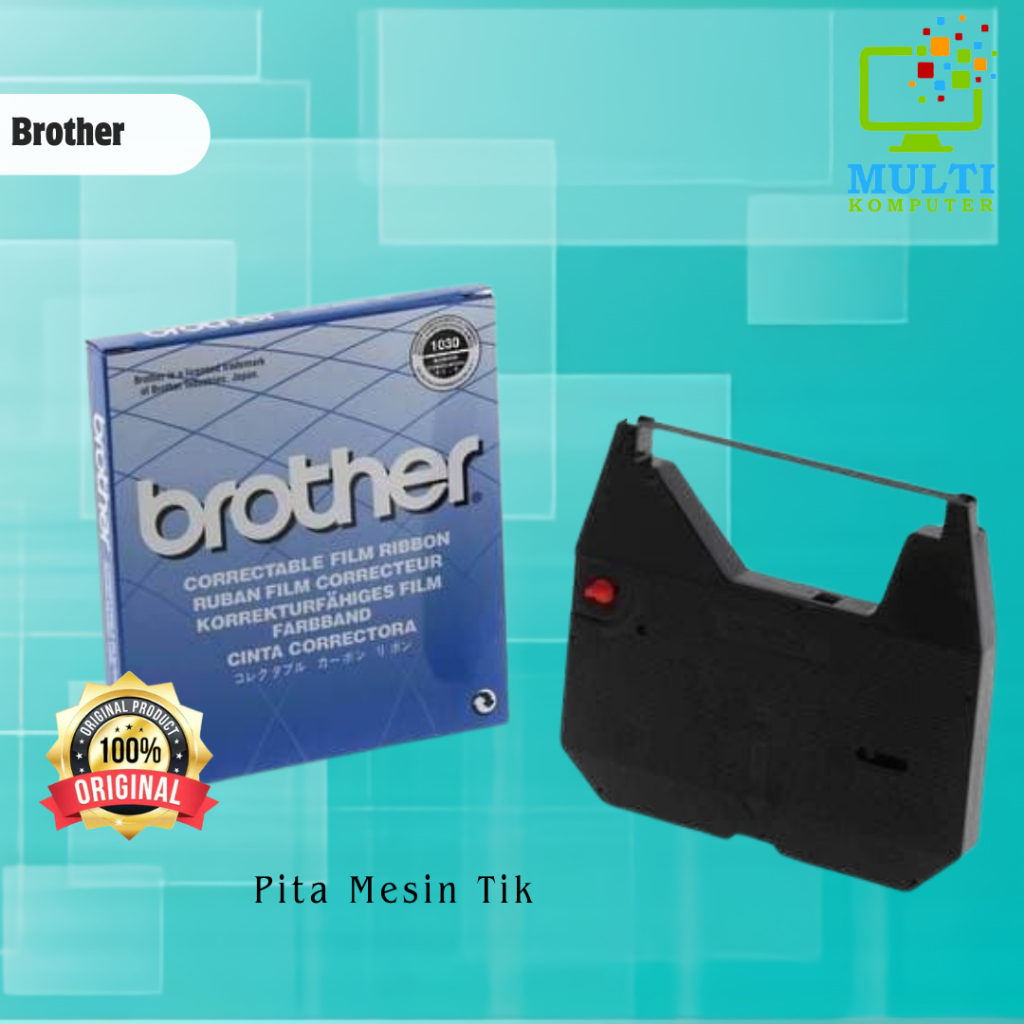 Ribbon - Brother - Typewriter Ribbon (mesin ketik) Brother 1030