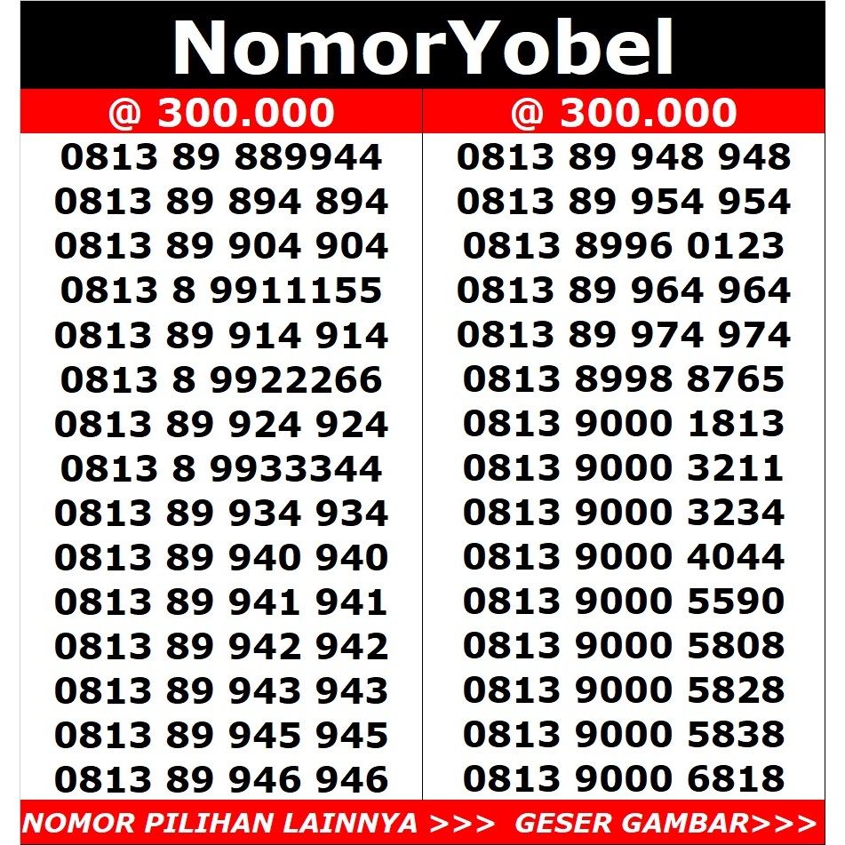 nomor cantik telkomsel simpati 4G 300k-10