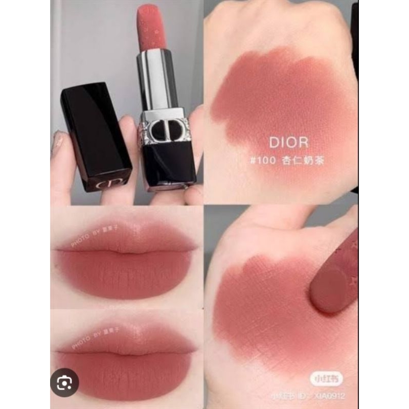 Dior Rouge Lipstick 100 Nude Look Matte (Preloved like New)