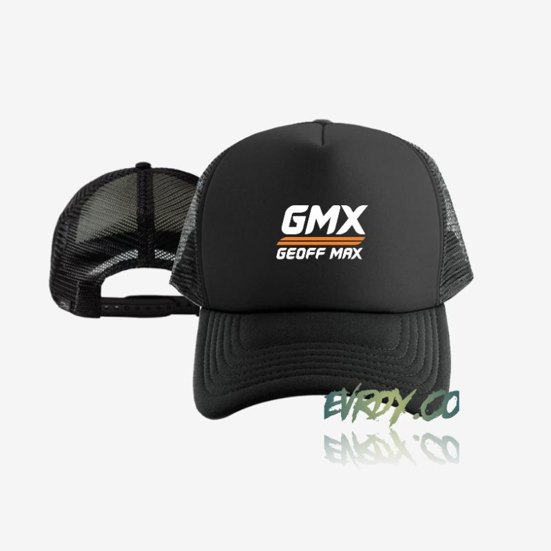 Topi Trucker Geof Max Premium | Topi Jaring Casual Geoff Dewasa