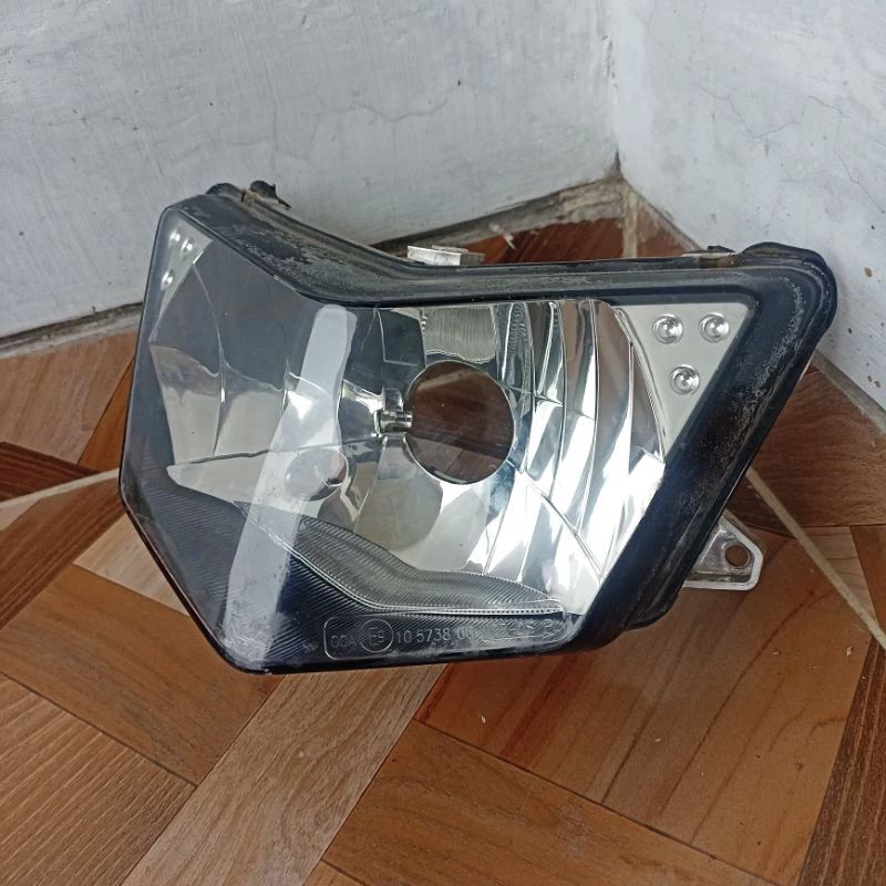 headlight reflektor lampu depan headlamp Kawasaki KLX 250 Dtracker 250 dt250 Original