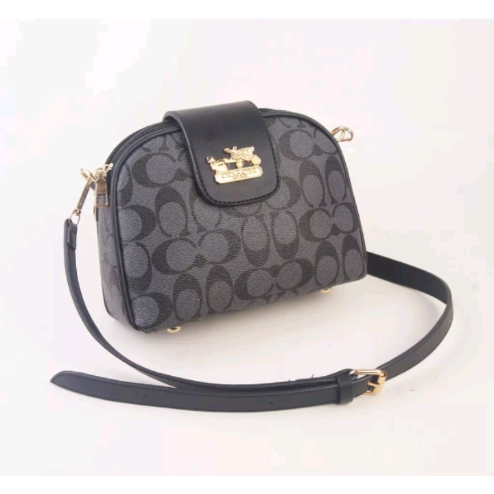 TAS WANITA COACH ALMIRA TAS SELEMPANG DENGAN 2 RUANG PENYIMPANAN