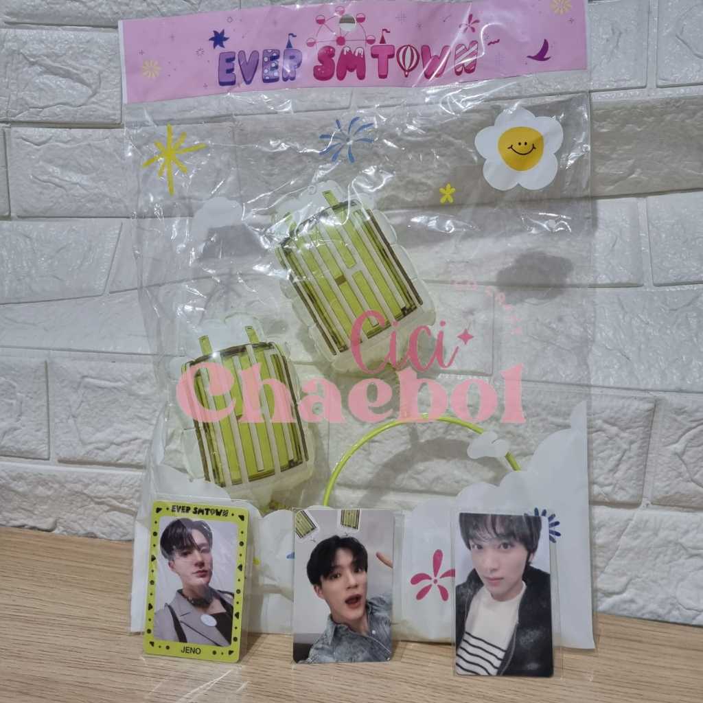 READY NCT Everland Part 1 Part 2 AR Pass Hair Balloon Jeno Haechan Hairband Pt.1 Pt.2 Photocard PC S