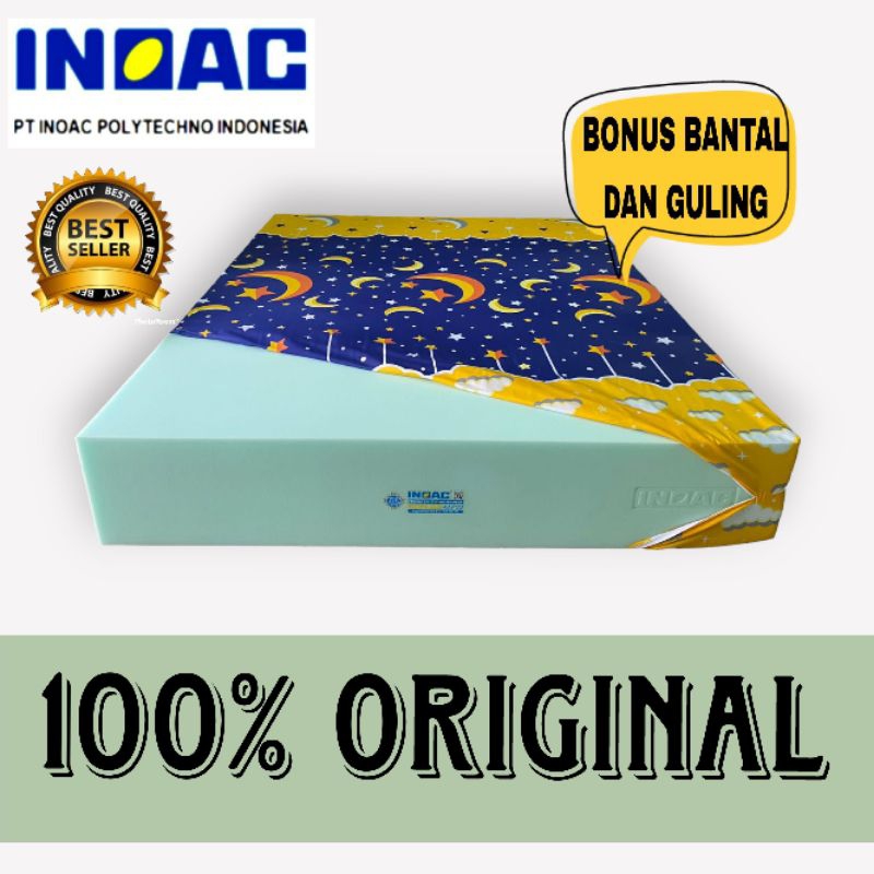 KASUR BUSA INOAC 200X120 TEBAL 20,10-30 CM DENSITY 23 ORIGINAL