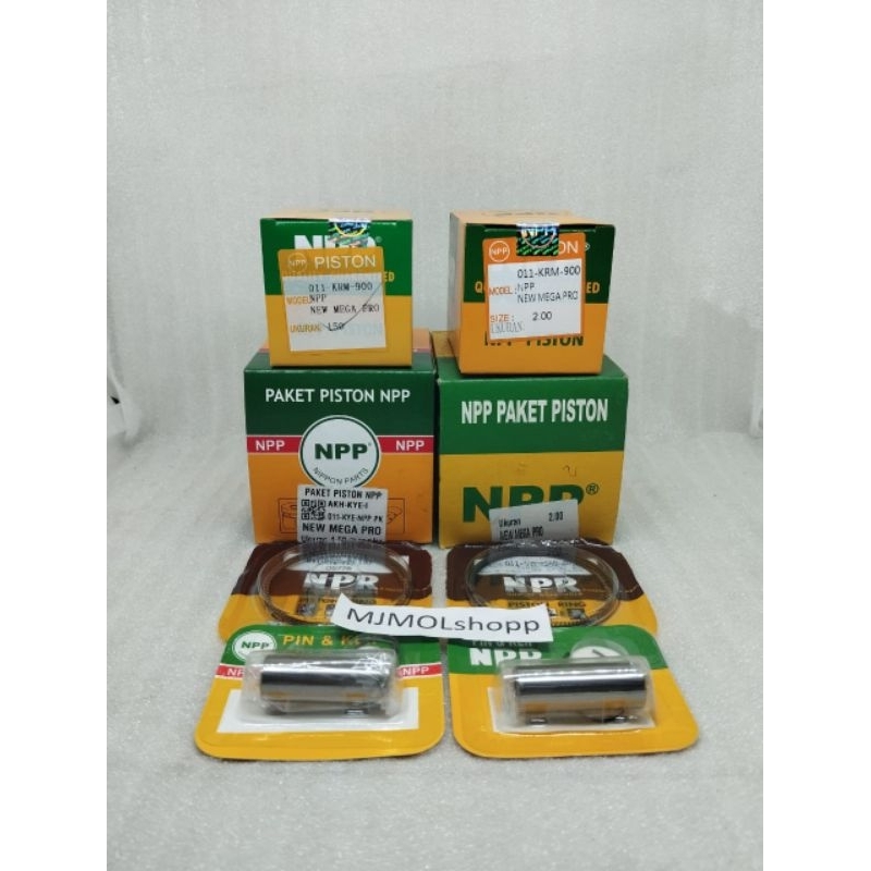 PISTON KIT PAKET PISTON NPP MEGAPRO NEW VERZA OS STD 150 200