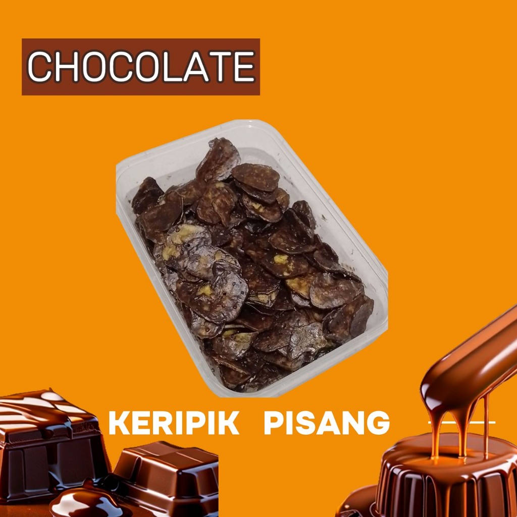 

150g keripik pisang coklat lumer