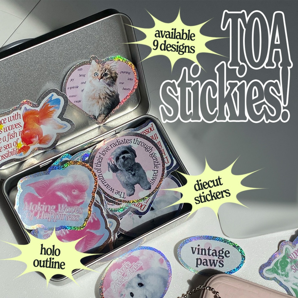 

Ready! ToA Stickies by Vintagepals