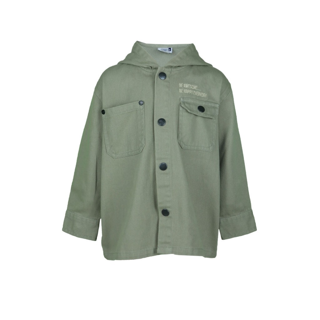 Qna Boy Batista Jaket Anak Hijau