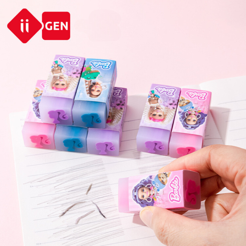 

IIGEN Kartun Barbie Sandwich Eraser dirancang khusus untuk siswa sekolah dasar.Cuttable Sandwich Jelly Eraser adalah hadiah taman kanak-kanak yang bersih untuk menghapus kata-kata tanpa kotoran