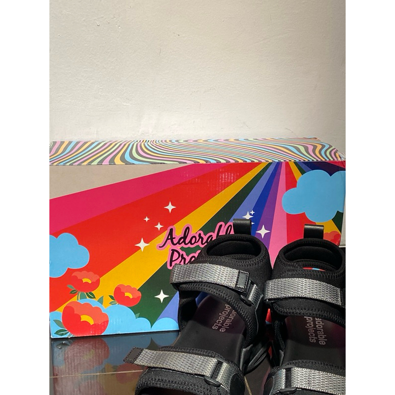 second-Adorable Project Lumpy sandals black