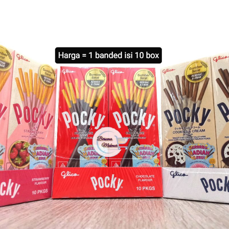 

Pocky biskuit stik kemasan box