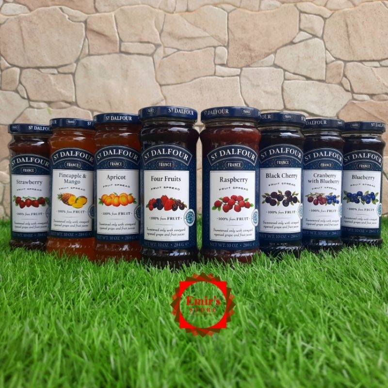 

Selai St Dalfour All Variant 284gr|100% Fruit Spread|Halal