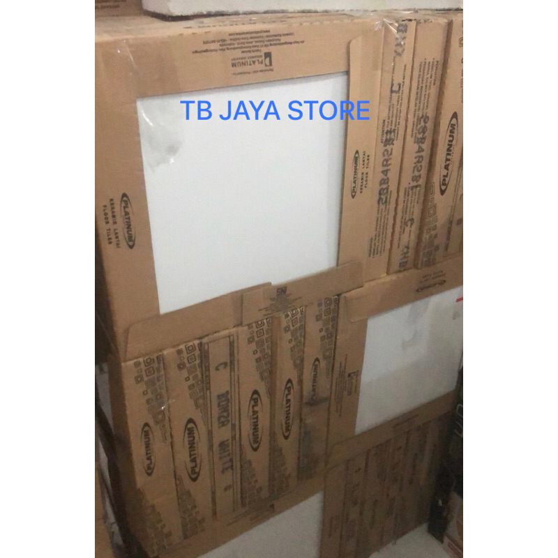 KERAMIK LANTAI PUTIH KILAP 40 X 40 PLATINUM