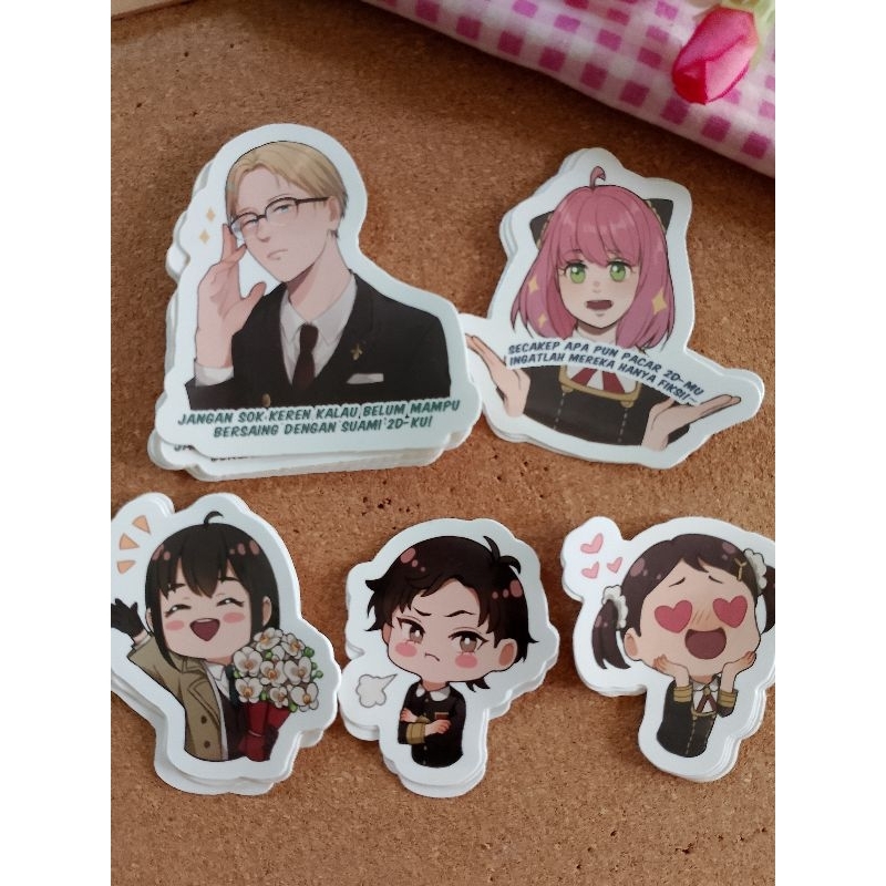 

Spy x Family Stickers