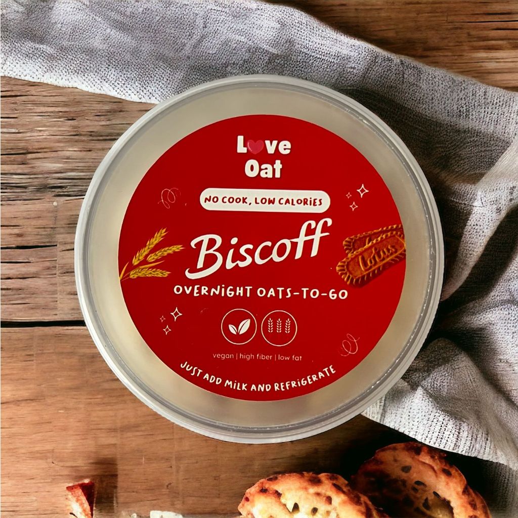 

Biscoff Overnight Oats