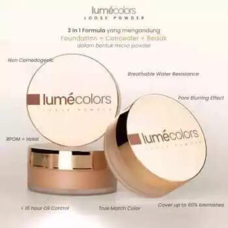 Lumecolors Loose Powder