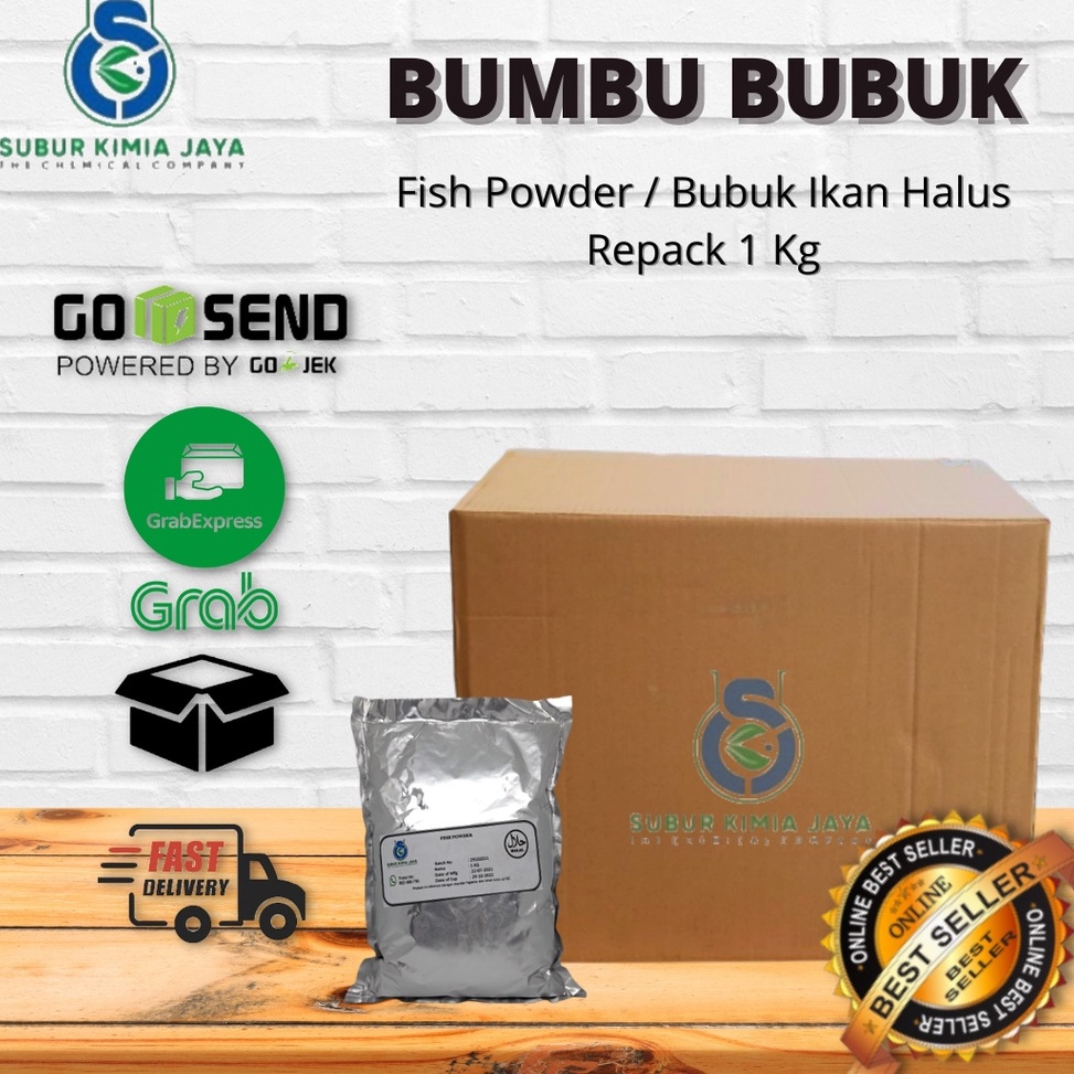 

CAN785 HOT Fish Powder Kaldu Ikan Ekstrak Ikan 1 KG